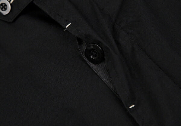Y's for men Rubber Bonded Hooded Coat Black Size L
