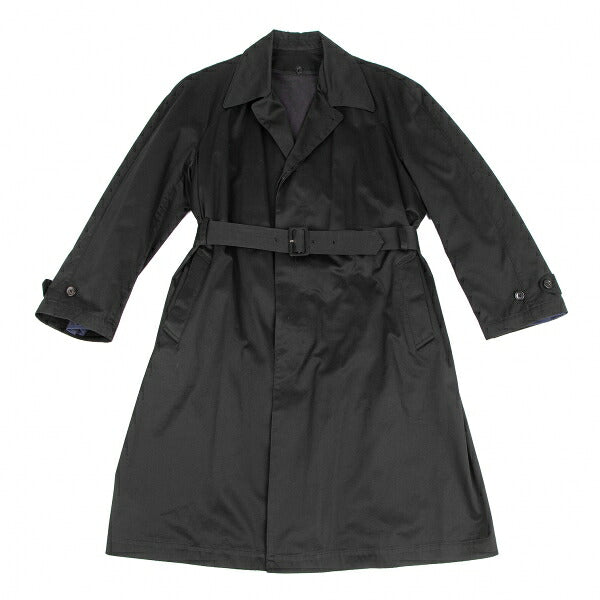 Y's for men Cotton Fleece-Lined Coat Charcoal Black Size S