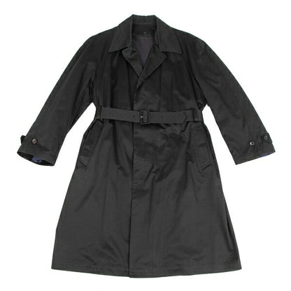 Y's for men Cotton Fleece-Lined Coat Charcoal Black Size S