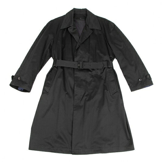 Y's for men Cotton Fleece-Lined Coat Charcoal Black Size S