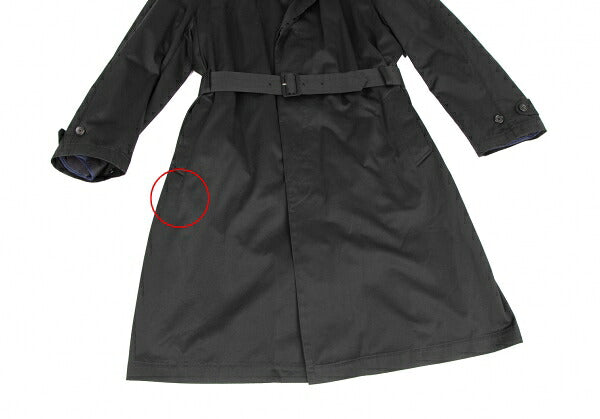 Y's for men Cotton Fleece-Lined Coat Charcoal Black Size S