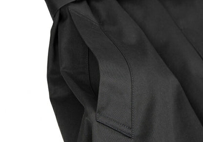 Y's for men Cotton Fleece-Lined Coat Charcoal Black Size S