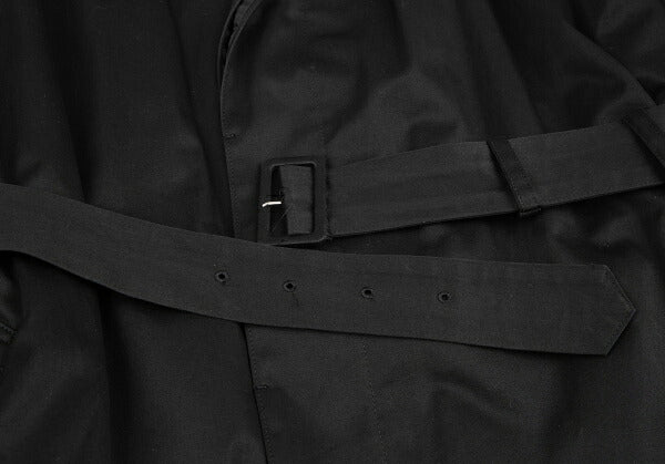 Y's for men Cotton Fleece-Lined Coat Charcoal Black Size S