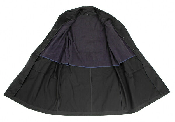 Y's for men Cotton Fleece-Lined Coat Charcoal Black Size S