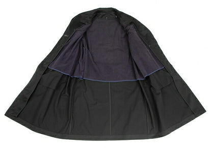 Y's for men Cotton Fleece-Lined Coat Charcoal Black Size S