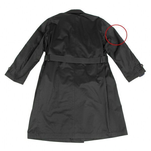 Y's for men Cotton Fleece-Lined Coat Charcoal Black Size S