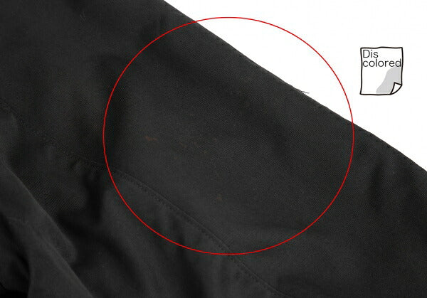 Y's for men Cotton Fleece-Lined Coat Charcoal Black Size S