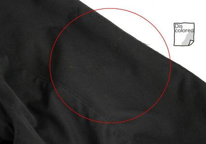 Y's for men Cotton Fleece-Lined Coat Charcoal Black Size S