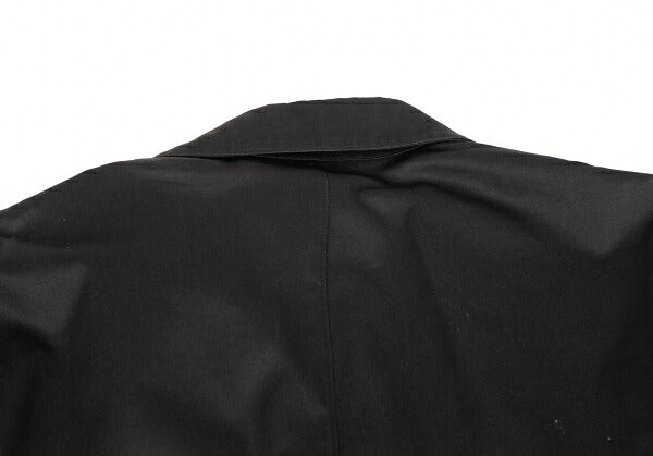 Y's for men Cotton Fleece-Lined Coat Charcoal Black Size S