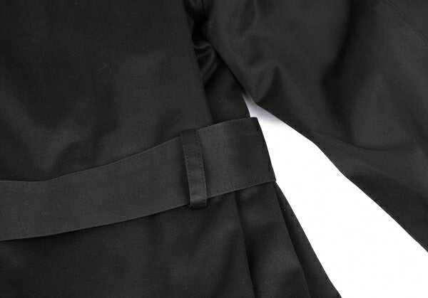 Y's for men Cotton Fleece-Lined Coat Charcoal Black Size S