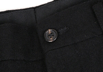 Y's for men Old Gabardine Two-Pleat Pants Black Size S