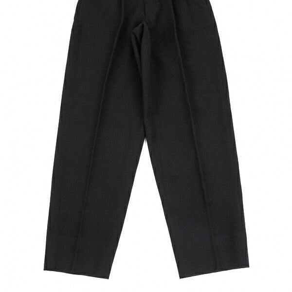 Y's for men Old Gabardine Two-Pleat Pants Black Size S