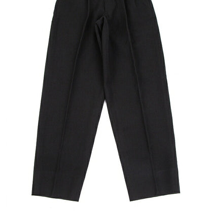Y's for men Old Gabardine Two-Pleat Pants Black Size S