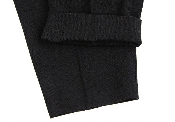 Y's for men Old Gabardine Two-Pleat Pants Black Size S