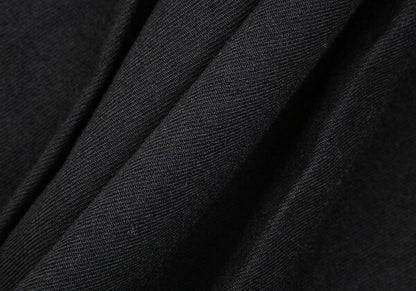 Y's for men Old Gabardine Two-Pleat Pants Black Size S