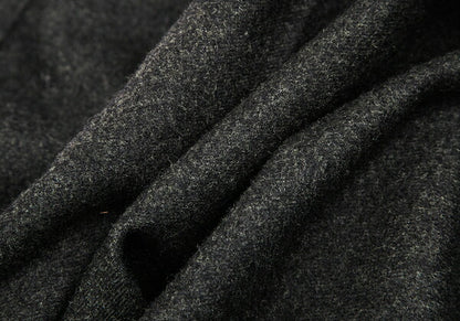 Y's for men Flannel Wool Pleated Pants Charcoal Green Size S