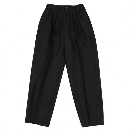 Y's for men Wool Pleated Pants Black Size S