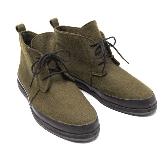 Y's for men Felt Chukka Boots Khaki Size 26cm