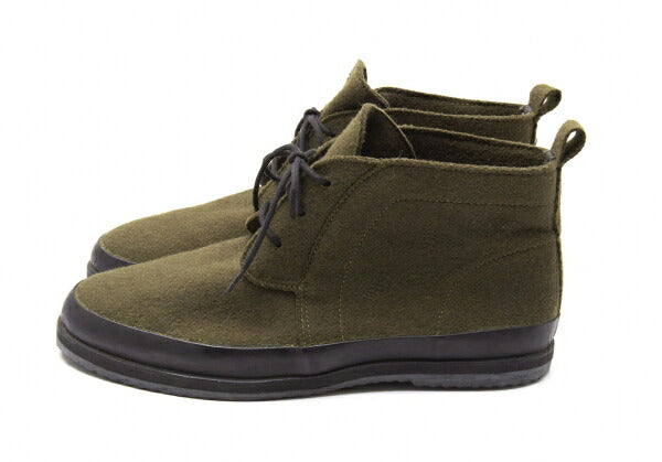 Y's for men Felt Chukka Boots Khaki Size 26cm