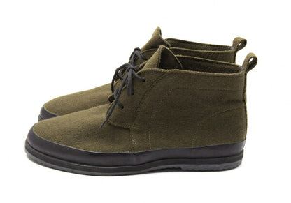 Y's for men Felt Chukka Boots Khaki Size 26cm