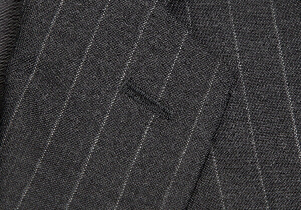 COMME des GARCONS HOMME DEUX Wool Stripe Jacket Gray Size M