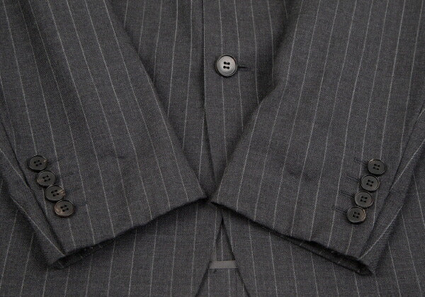 COMME des GARCONS HOMME DEUX Wool Stripe Jacket Gray Size M