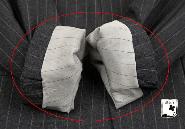 COMME des GARCONS HOMME DEUX Wool Stripe Jacket Gray Size M