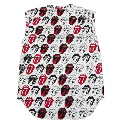 COMME des GARCONS HOMME PLUS Rolling Stones Top White Size M