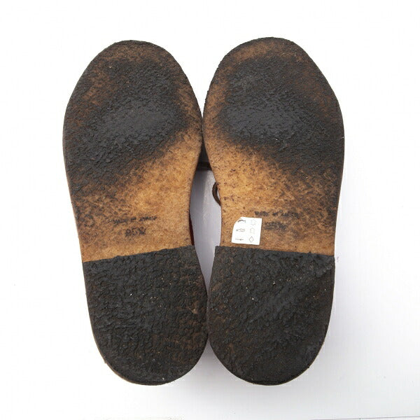 COMME des GARCONS HOMME Suede Desert Boots Red Size 25.5cm