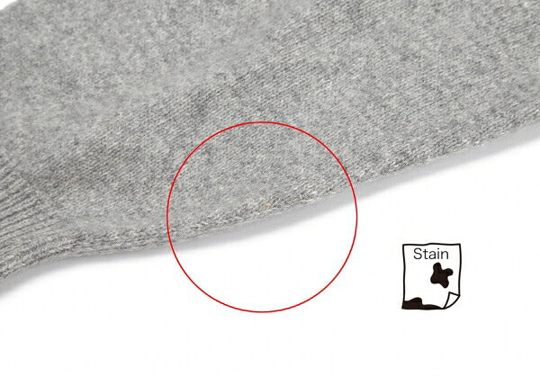 Papas Wool Angora Zip-Up Knit Gray Size M