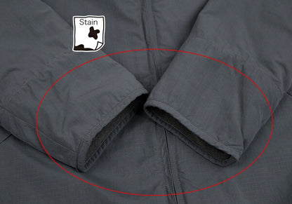 Papas Ripstop Fleece Lined Zip Jacket Blue Gray Size M