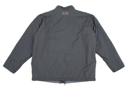 Papas Ripstop Fleece Lined Zip Jacket Blue Gray Size M
