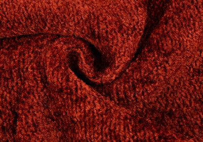 Y's Rayon Pile Knit Sweater Brick Size M