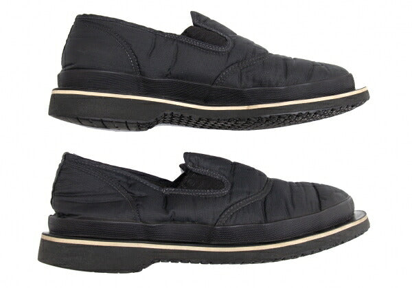 Y's for men Quilted Slip-Ons Black Size 26cm