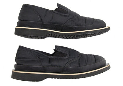 Y's for men Quilted Slip-Ons Black Size 26cm