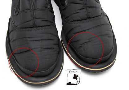 Y's for men Quilted Slip-Ons Black Size 26cm