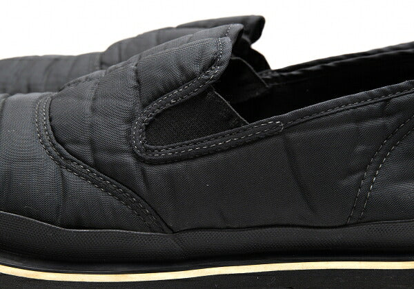 Y's for men Quilted Slip-Ons Black Size 26cm
