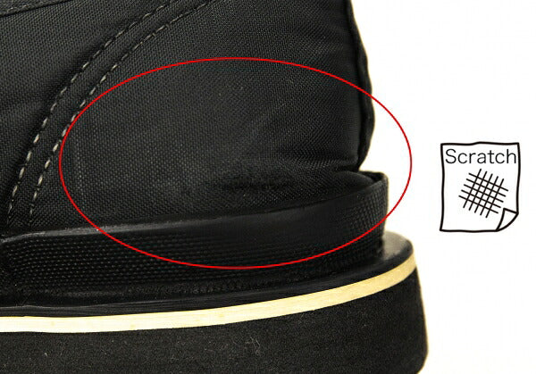 Y's for men Quilted Slip-Ons Black Size 26cm