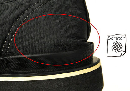 Y's for men Quilted Slip-Ons Black Size 26cm