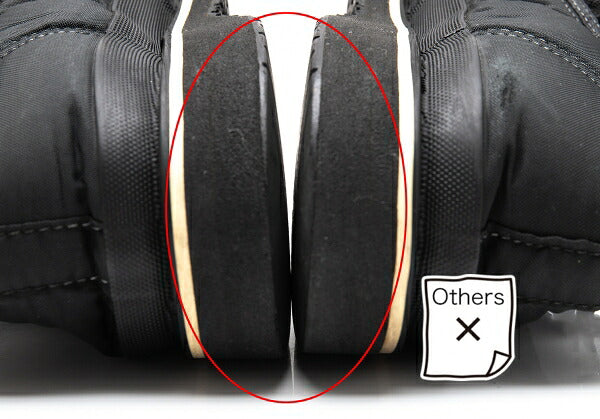 Y's for men Quilted Slip-Ons Black Size 26cm