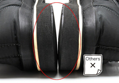 Y's for men Quilted Slip-Ons Black Size 26cm