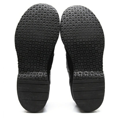 Y's for men Quilted Slip-Ons Black Size 26cm