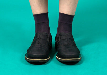 Y's for men Quilted Slip-Ons Black Size 26cm