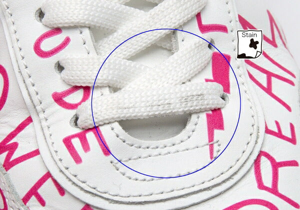 TOD'S Graffiti Print Leather Sneakers White Size 7 (25cm)