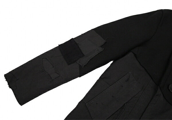 PAUL & SHARK By GREG LAUREN Reconstructed Coat Black Size S