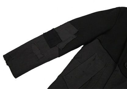PAUL & SHARK By GREG LAUREN Reconstructed Coat Black Size S