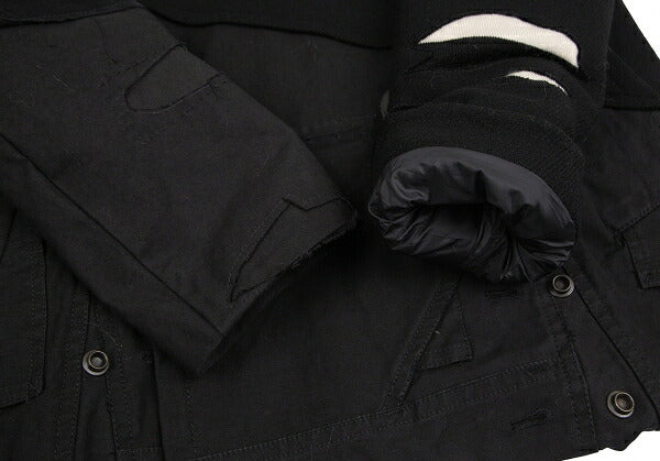 PAUL & SHARK By GREG LAUREN Reconstructed Coat Black Size S