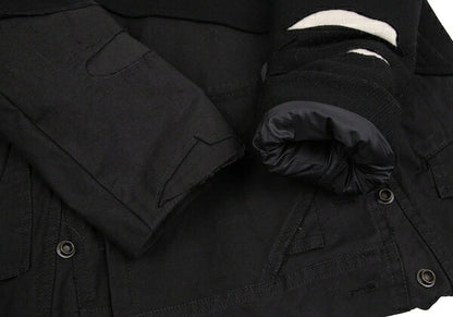 PAUL & SHARK By GREG LAUREN Reconstructed Coat Black Size S