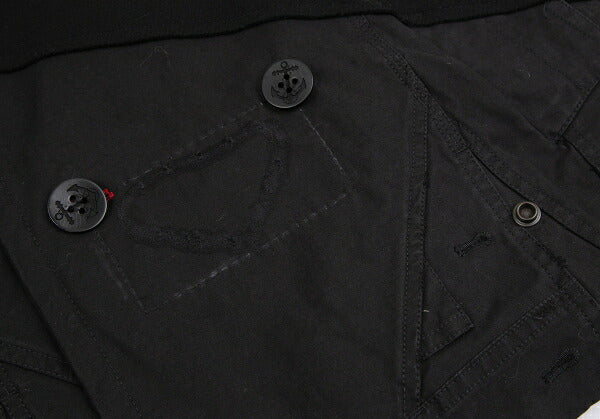 PAUL & SHARK By GREG LAUREN Reconstructed Coat Black Size S