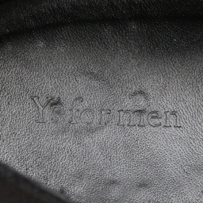 Y's for men Suede Monk Strap Shoes Black Size 28.5cm
